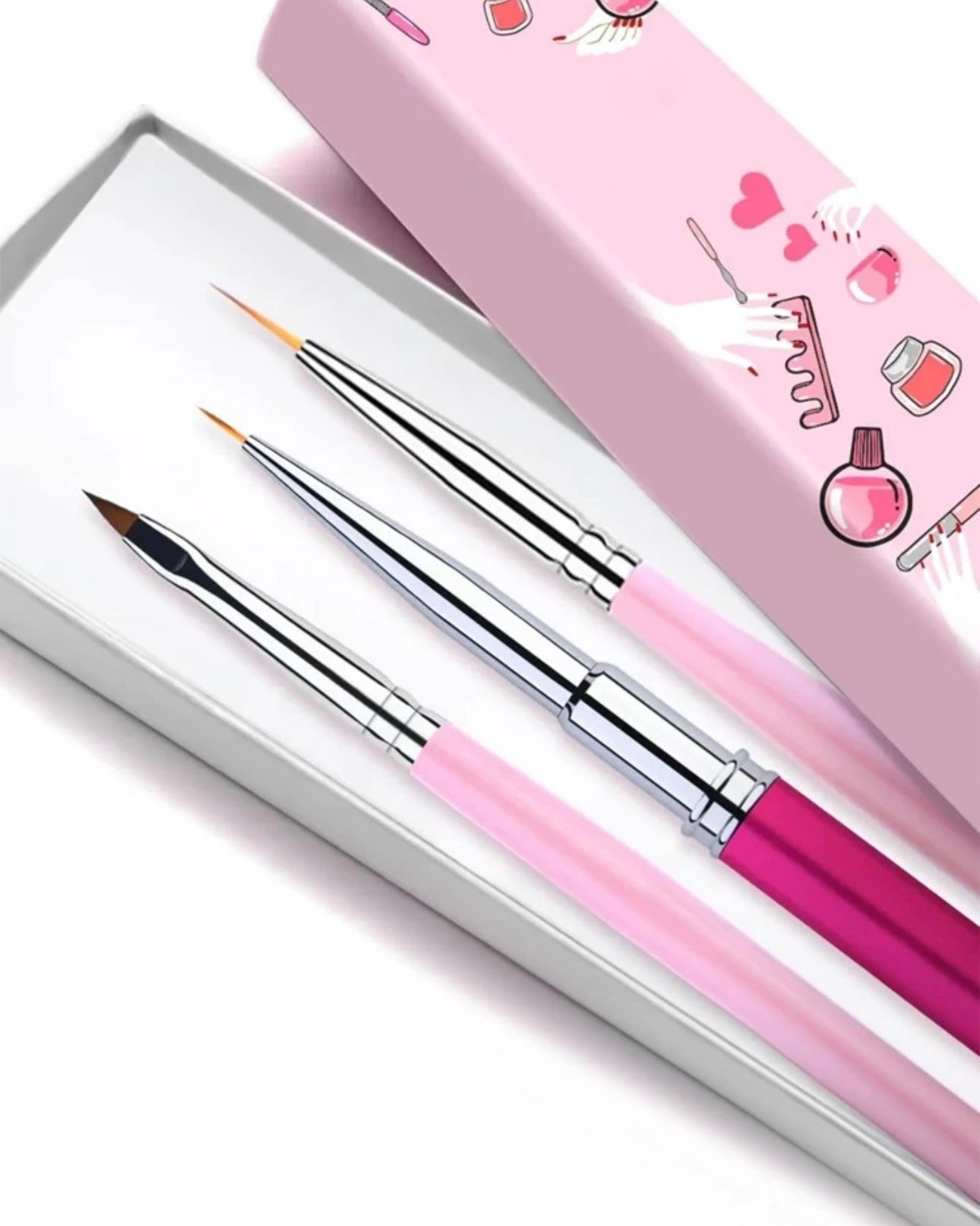 3 Set nail art brush